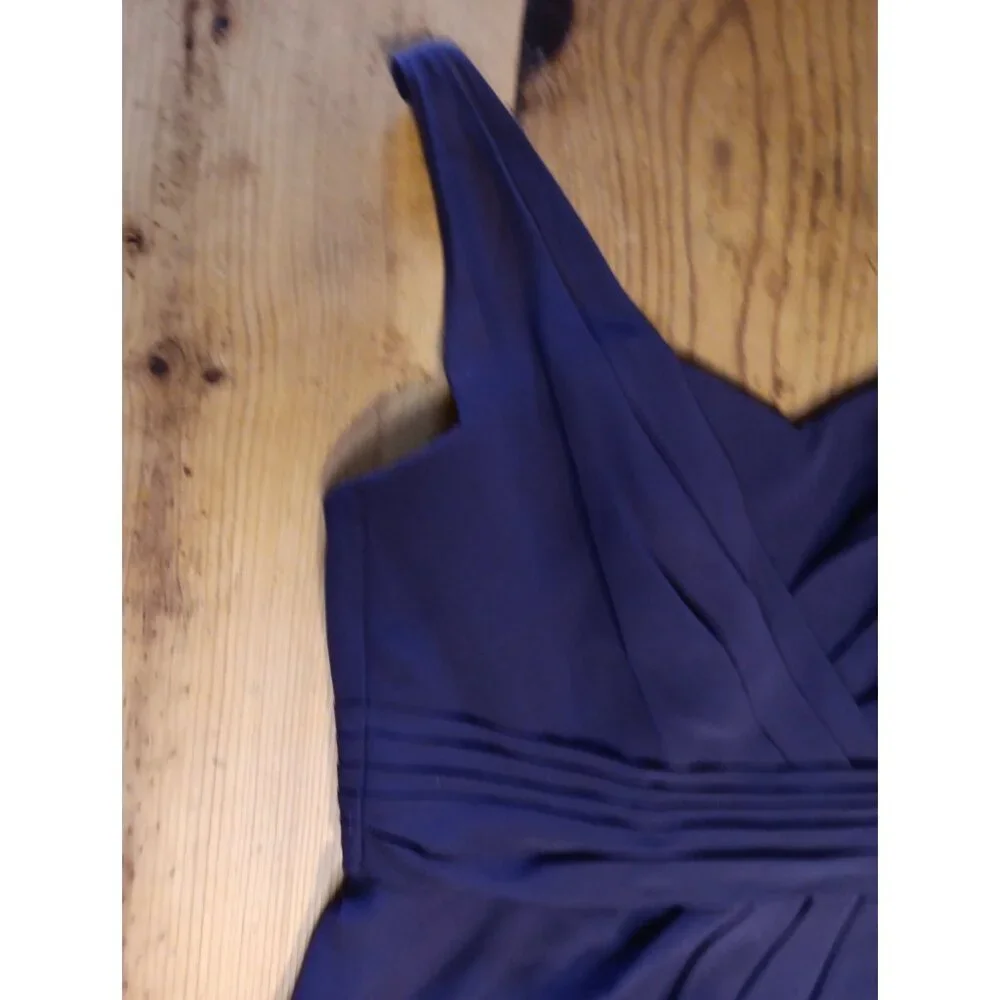 Sorella Vita Cocktail Dress Womens 12 Concord One Shoulder Shirred 8372 $285 NWT - Picture 2 of 9